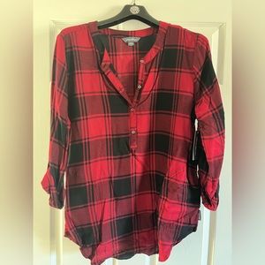 Eddie Bauer plaid shirt